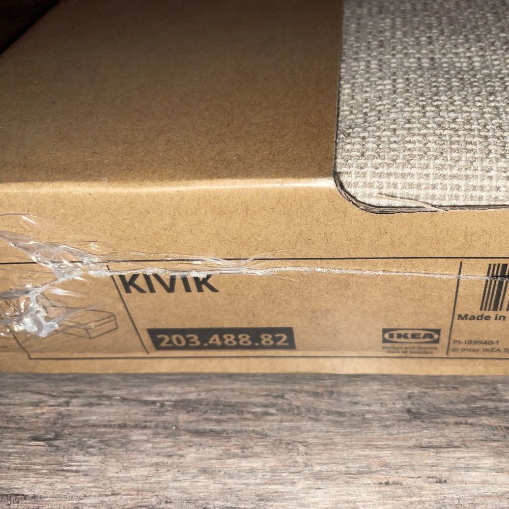 New in box ! KEA KIVIK Chaise Cover Hillared Beige 203.488.82 - Picture 2 of 3